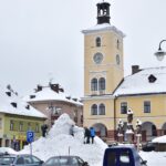 Výroba Krakonoše na jilemnickém náměstí