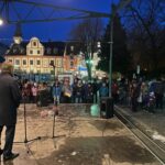 Demonstrace na podporu Ukrajiny