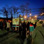 Demonstrace na podporu Ukrajiny
