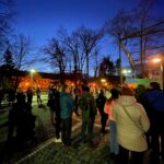 Demonstrace na podporu Ukrajiny