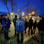 Demonstrace na podporu Ukrajiny