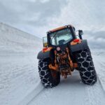 Prorážení cesty na Luční boudu