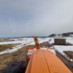 Prorážení sněhové bariéry z Pece na Luční boudu