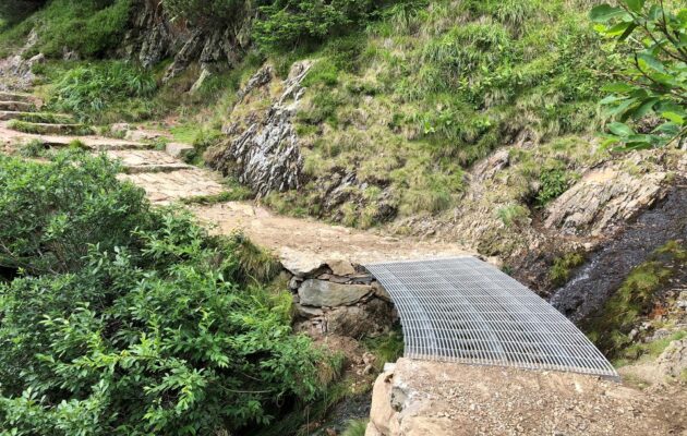 Turistická cesta Obřím dolem od kapličky po Obří sedlo je opět průchodná