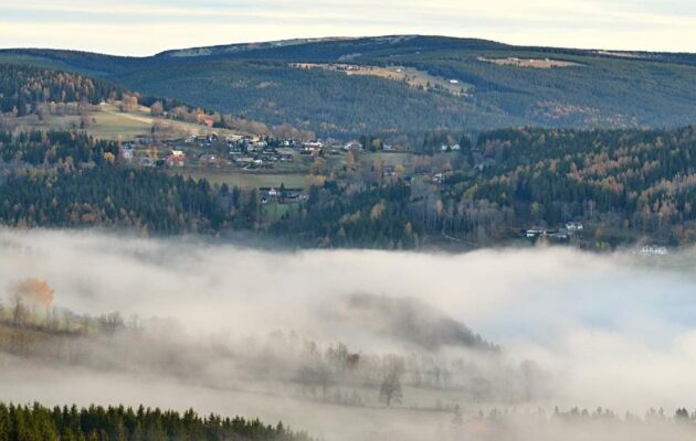 Inverze v Krkonoších
