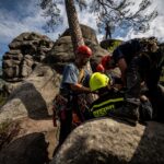 Výcvik hasičů v přírodních terénech