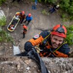 Výcvik hasičů v přírodních terénech