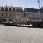 Vodní elektrárna před vrchlabským kostelem