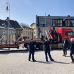 Vodní elektrárna před vrchlabským kostelem