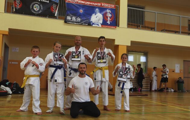 Rudnicko-vrchlabský Okami Team přivezl z Františkových Lázní pět medailí