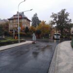 Opravená křižovatka pod nemocnicí