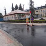 Opravená křižovatka pod nemocnicí