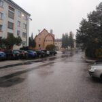 Opravená křižovatka pod nemocnicí