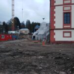 Netradiční vstup do nového návštěvnického centra