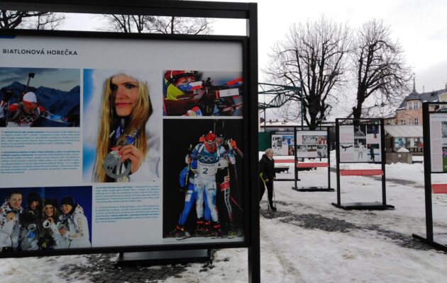 FOTO: Výstava fotografií na náměstí mapuje národní olympijské triumfy