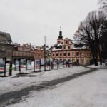 Výstava olympijských fotografií na náměstí