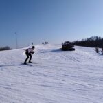 Pondělí odpoledne ve skiareálu Vejsplachy