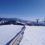 Jarní lyžovačka na Kněžickém vrchu