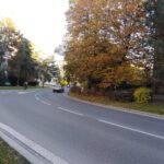 Přechod před gymnáziem