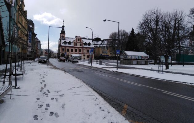 Zima ve Vrchlabí ještě neskončila