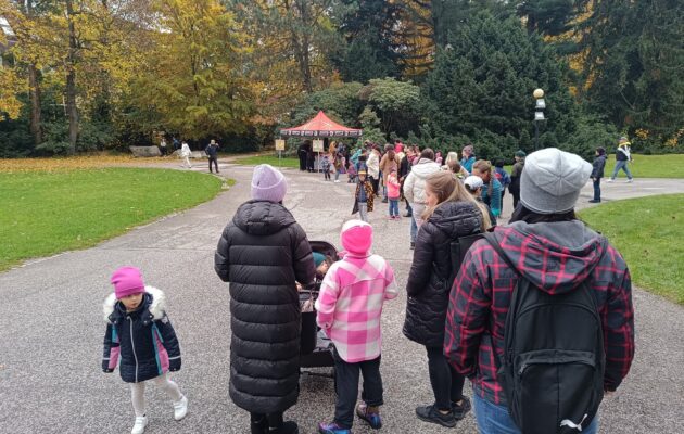 Slavnost duchů v zámeckém parku