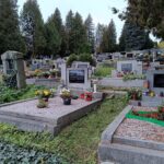 Svátek zesnulých na vrchlabském hřbitově