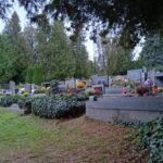 Svátek zesnulých na vrchlabském hřbitově