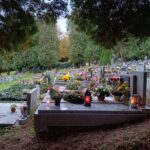 Svátek zesnulých na vrchlabském hřbitově