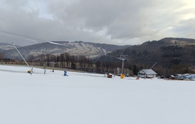 Příprava na rozjezd sezony na Kněžickém vrchu