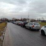 Fronta ve vrchlabském aquacentru