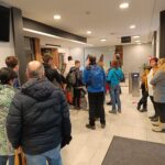 Fronta ve vrchlabském aquacentru