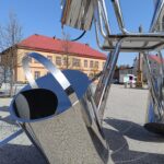 Vodní elektrárna před vrchlabským kostelem