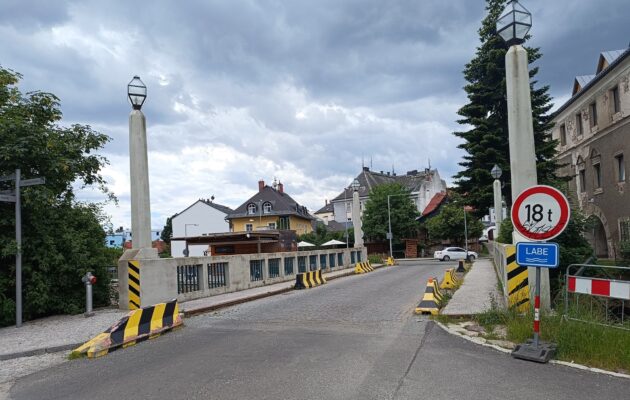 Most u Kartonky bude uzavřen od pondělí 24. června až do konce roku