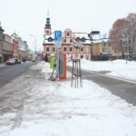Krkonošská ulice na náměstí