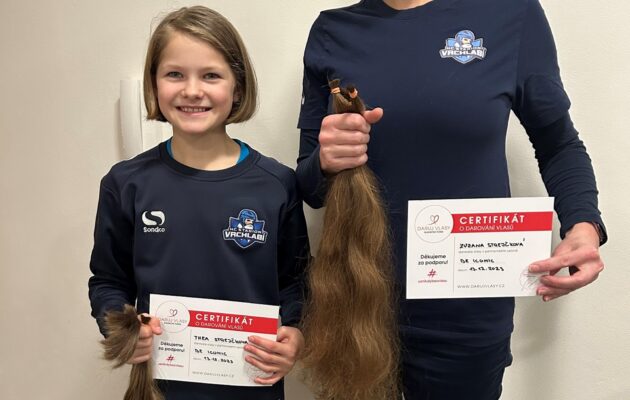 FOTO: Ušlechtilé gesto. Zuzana a Thea Strejčkovy darovaly své vlasy