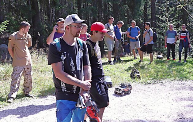 Výjezd RC modelů aut na Žalý