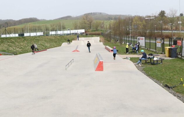 Skatepark o Velikonocích