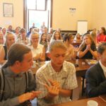Slavnostní předávání vysvědčení žákům 9. tříd ze ZŠ Školní