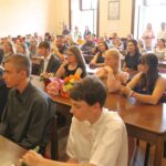 Slavnostní předávání vysvědčení žákům 9. tříd ze ZŠ Školní