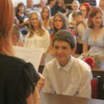 Slavnostní předávání vysvědčení žákům 9. tříd ze ZŠ Školní