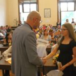 Slavnostní předávání vysvědčení žákům 9. tříd ze ZŠ Školní