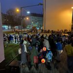 Lampionový průvod za svatým Martinem