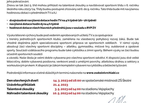 Chceme v dětech pěstovat lásku ke sportu, říká Jaroslav Pleva
