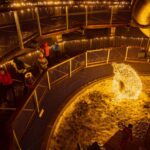 Osvětlená Stezka korunami stromů