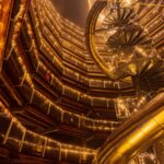 Osvětlená Stezka korunami stromů