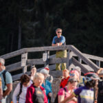 Svatovavřinecká pouť, pěší výstup na vrchol Sněžky