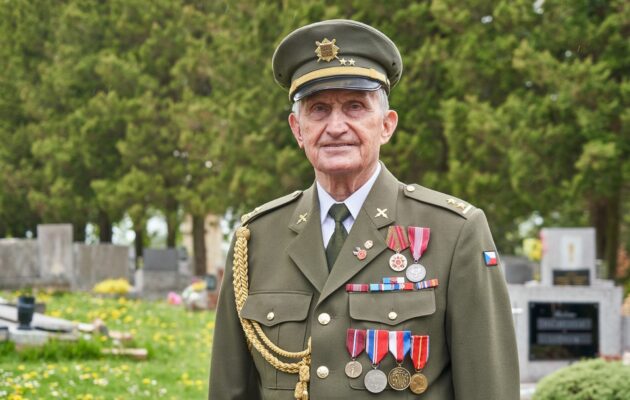 Válečný veterán Jozef Svoboda