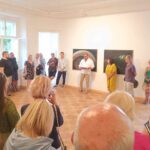 FOTO: Vernisáž v Galerii Morzin připomněla dílo zesnulého Jana Salveta