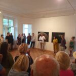 FOTO: Vernisáž v Galerii Morzin připomněla dílo zesnulého Jana Salveta