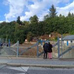 Hladina Labe ve Vrchlabí klesá